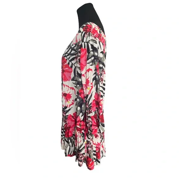 Hinano Off-The-Shoulder Blouse Sz M Lehua Design - previously owned, lik… - Picture 4 of 9